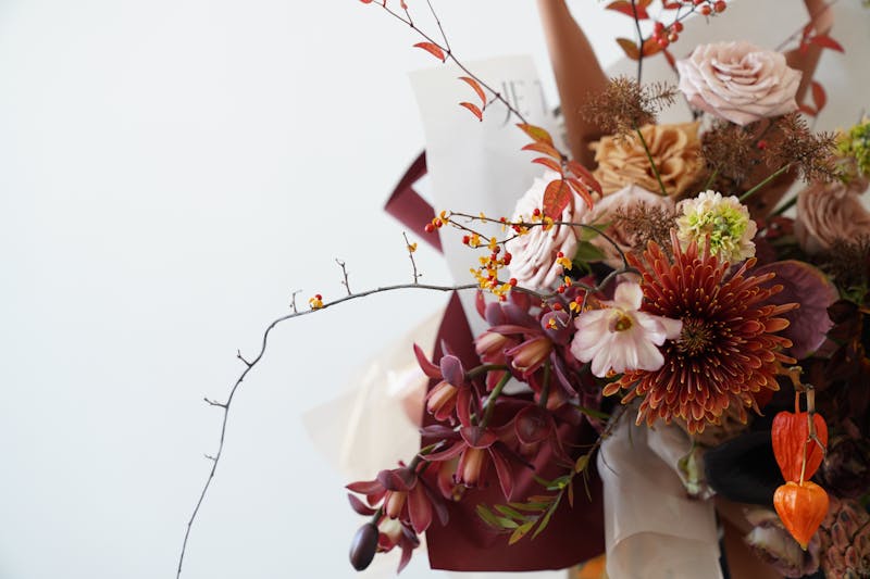 Bouquet élégant Interflora — fleurs fraîches de qualité premium